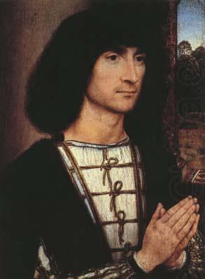 Portrait of a Praying Man.(mk08), Hans Memling